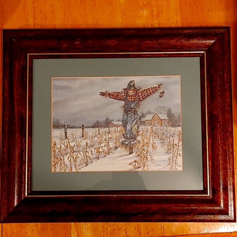 Trisha Romance "The Scarecrow" Framed Print art/home decor